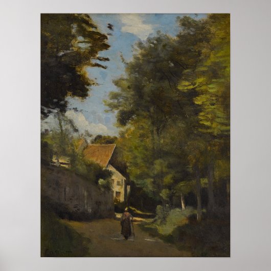 Poster Corot - Le Mur (Devant)