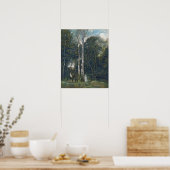 Poster Corot - Le parc aux Lions à Port-Marly (Cuisine)