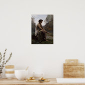 Poster Corot - L'Eurydice blessée 1868 (Cuisine)