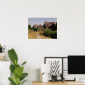 Poster Corot - Maisons Près D'Orléans (Bureau à domicile)