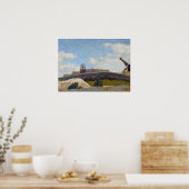 Poster Corot - Montmartre (Cuisine)