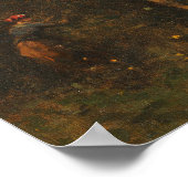 Poster Corot - Scène Agricole (Coin)