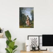 Poster Corot - Source de Vie (Bureau à domicile)