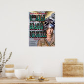 Poster corps de dirigeables de dragon ottoman (Cuisine)