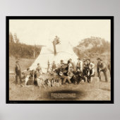 Poster Corps des ingénieurs Relaxing in Tent SD 1889 (Devant)