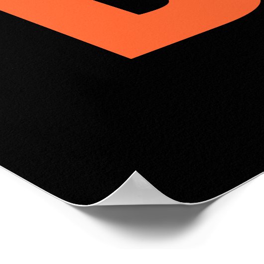 Poster Corps en construction (Coin)