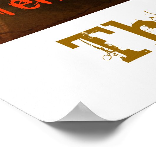 Poster Corps en repos (Coin)