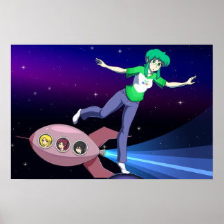 Poster Corps lumineux