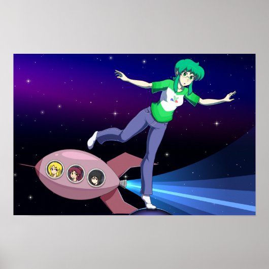 Poster Corps lumineux (Devant)