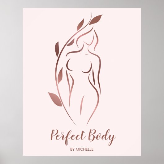 Poster Corps Sculpter Wellness Cosmétiques Beauté Spa Bus (Devant)