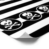 Poster Correctif crâne Emo (Coin)