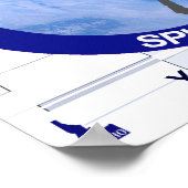 Poster Correctif de la mission satellite Idaho Spudnik (Coin)