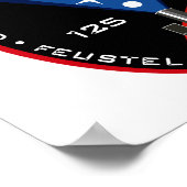 Poster Correctif de mission STS 125 (Coin)