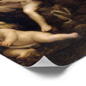Poster Correggio Leda et le cygne (Coin)