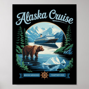 Poster Correspondance Famille Amis Et Groupe Alaskan Alas