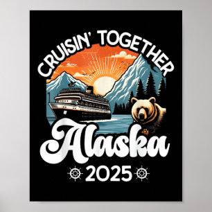 Poster Correspondance Famille Amis Et Groupe Alaskan Alas