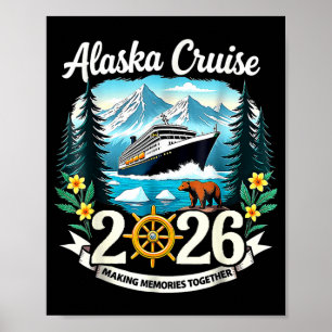 Poster Correspondance Famille Amis et Groupe Alaskan Alas