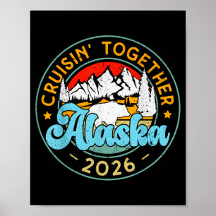 Poster Correspondance Famille Amis et Groupe Alaskan Alas