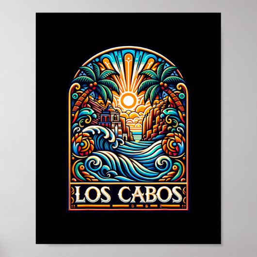 Poster Correspondant à Los Cabos  (Devant)
