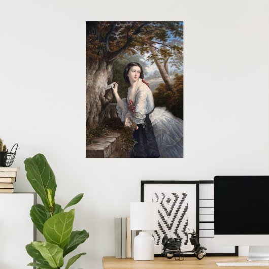 Poster Corresponde secrète : Note de fille à l'amour inte (Bureau à domicile)