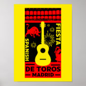 Poster Corrida De Toros (Devant)