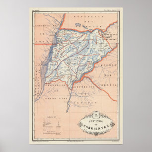 Poster Corrientes, Argentine