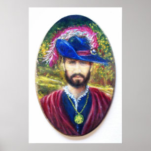 Poster Corse Bleue de Toscane