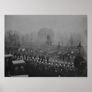 Poster Cortège funèbre de la Reine Victoria