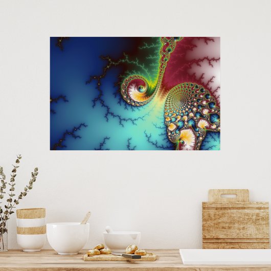 Poster Cortex visuel (Cuisine)