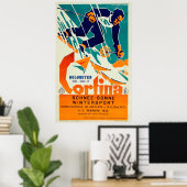 Poster Cortina (Bureau à domicile)
