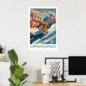 Poster Cortina dampezzo Wall Art 1 (Bureau à domicile)