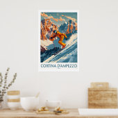 Poster Cortina dampezzo Wall Art 1 (Cuisine)