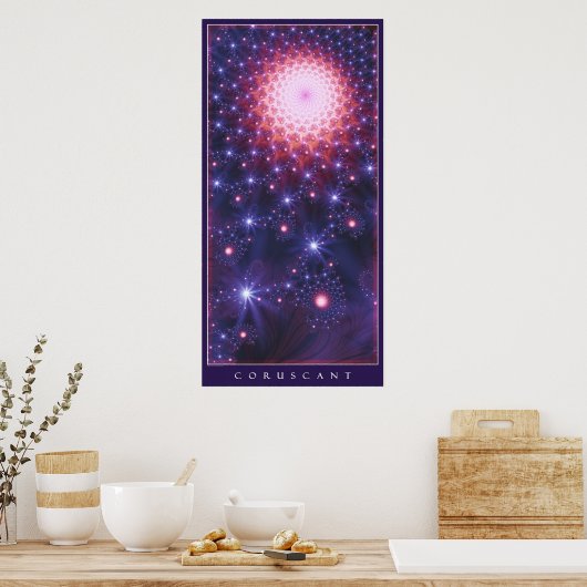 Poster Coruscant (Cuisine)