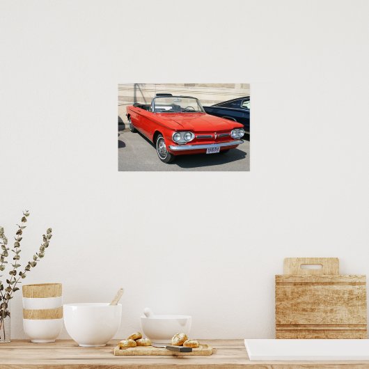 Poster Corvair Convertable (Cuisine)