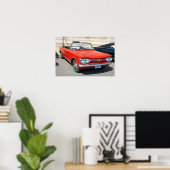 Poster Corvair Convertable (Bureau à domicile)