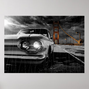 Poster Corvair Dead Souls San Francisco