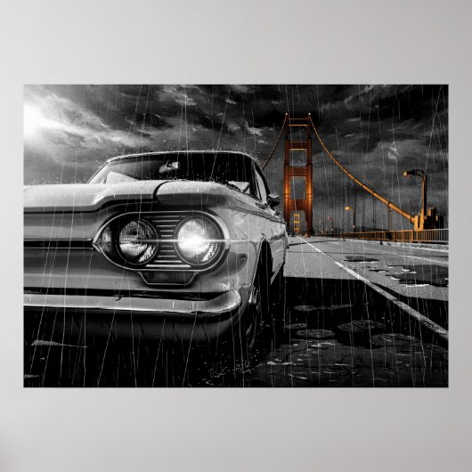 Poster Corvair Dead Souls San Francisco (Devant)