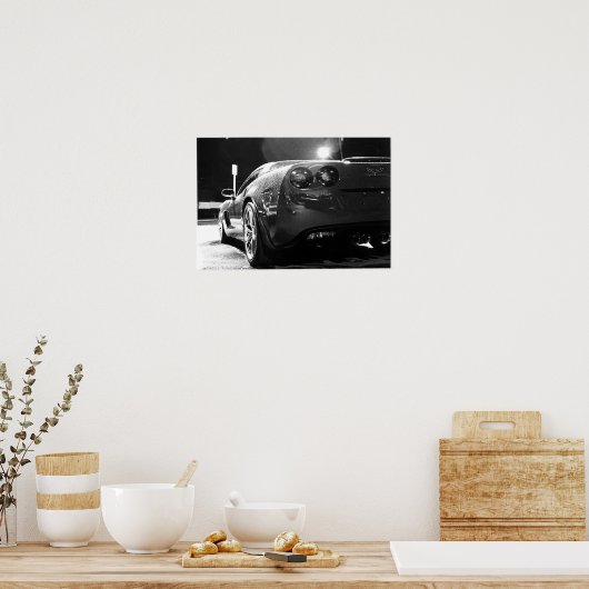 Poster Corvette (Cuisine)