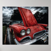 Poster Corvette (Devant)