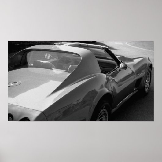 Poster Corvette (Devant)