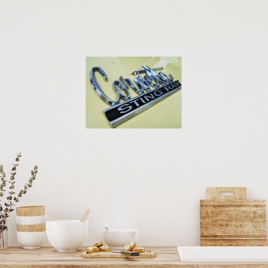 Poster Corvette (Cuisine)
