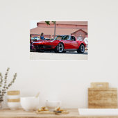 Poster Corvette 1964 (Cuisine)