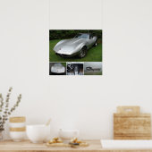 Poster corvette 1975 convertible (Cuisine)