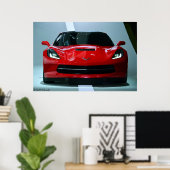 Poster Corvette 2014 (Bureau à domicile)