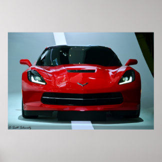 Poster Corvette 2014