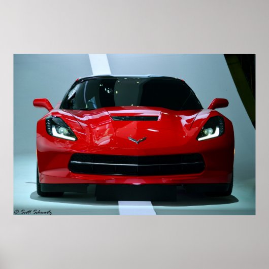 Poster Corvette 2014 (Devant)