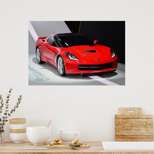 Poster Corvette 2014 (Cuisine)