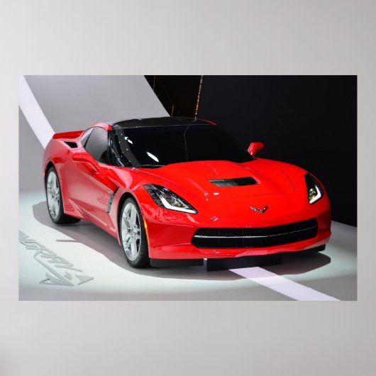 Poster Corvette 2014 (Devant)