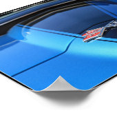 Poster Corvette 427 L88 1967 (Coin)