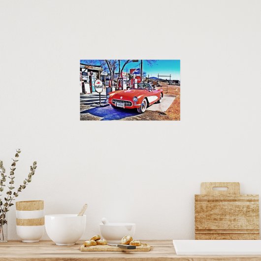 Poster Corvette 66 (Cuisine)